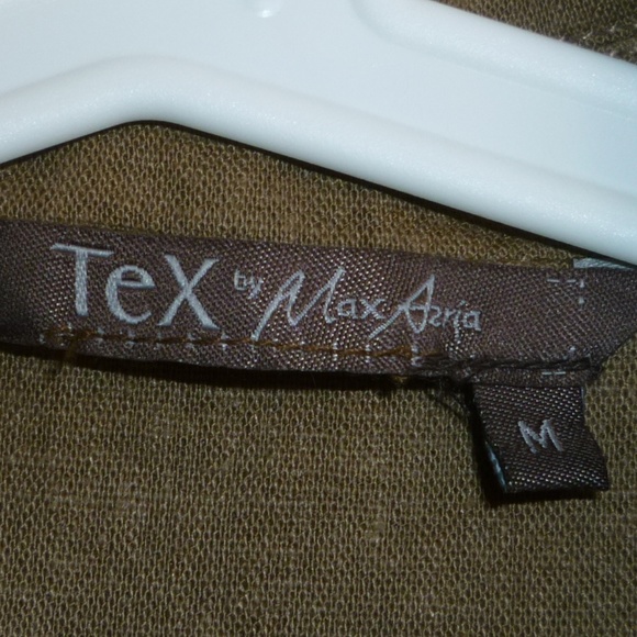 Tex by Max Azrio Linen Blend Blazer Tan/Camel - Picture 6 of 7